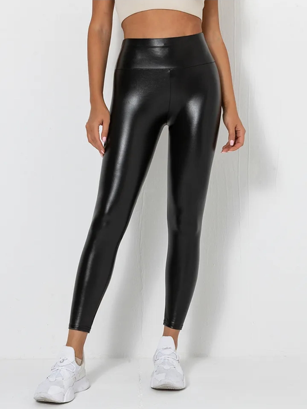 Sexy PU Leather Leggings