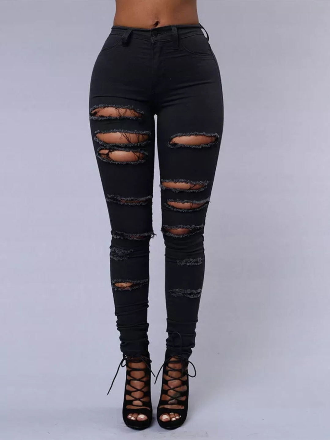 Hot Sale Ripped Jeans For Women